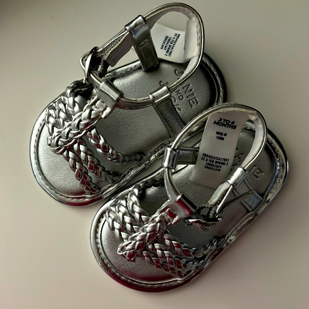 Janie and Jack Infant Gladiator Summer Sandals